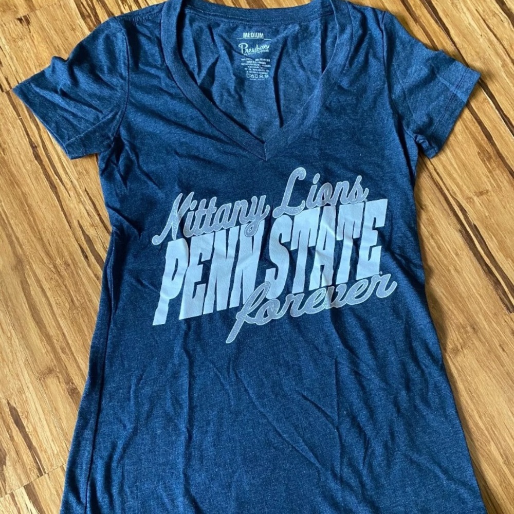 NEW Penn State Forever Navy/Silver Women's T-shirt - Never Worn